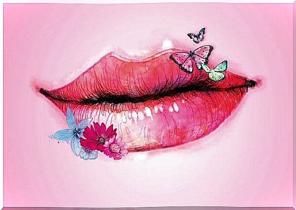 Ways honesty can improve your health - butterflies on lips