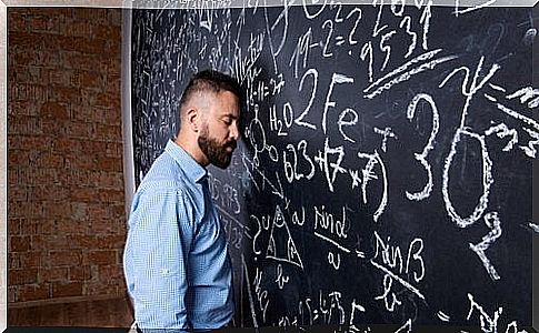 teacher hits his head on the blackboard